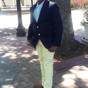 Children's Place Boys Pastel Yellow Skinny Chino